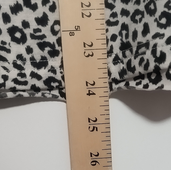 POL Animal Print Oversized Top / Size S - Picture 8 of 8